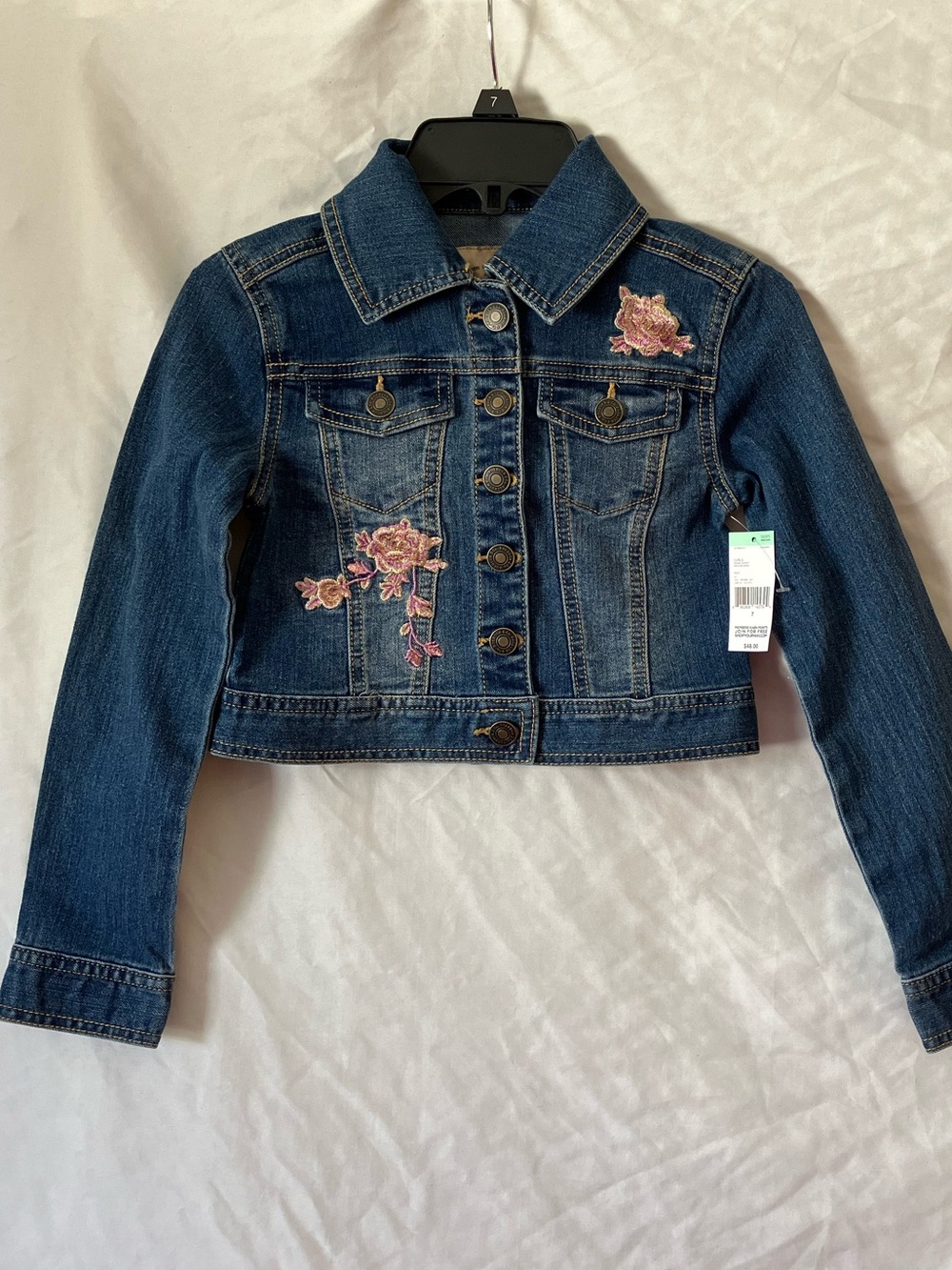 Roebuck&Co. Girl’s Denim Jacket size 7.